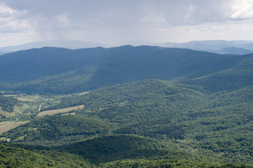 mountains in Poland - Bieszczady
