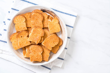 baked toast garlic bread