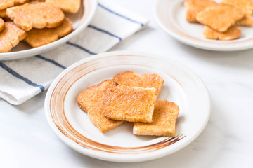 baked toast garlic bread