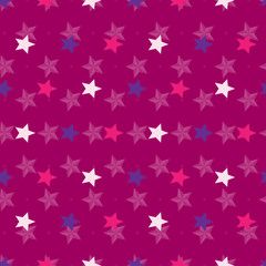 Seamless star pattern