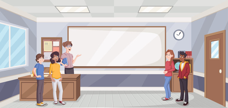 Classroom Cartoon Images – Browse 64,747 Stock Photos, Vectors, and Video |  Adobe Stock