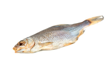 Dried fish isolated