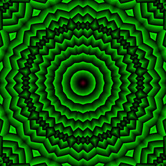abstrakt fraktal manipulation farbverlauf grün