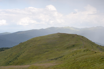 mountains in Poland - Bieszczady
