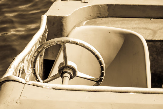 old pedal boat