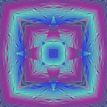 Abstrakt fraktal glastextur symmetrisch
