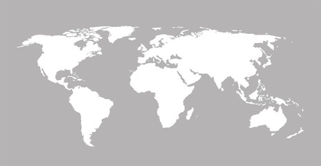 Fototapeta na wymiar World map. Vector