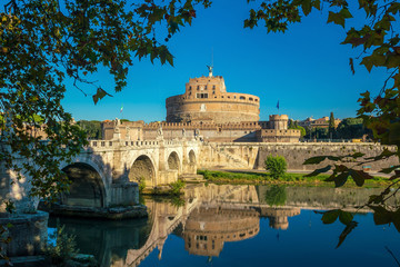 Fototapeta premium Saint Angel Castle in Rome, Italy