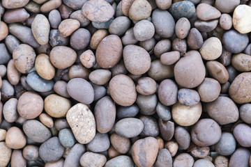 Stone pebbles texture or stone pebbles background for interior design business. exterior decoration...