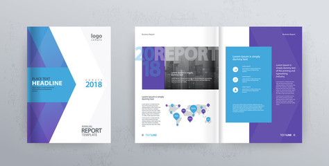 Design vector template layout for company profile ,annual report with cover, brochures, flyers, presentations, leaflet, magazine,book and  a4 size. 