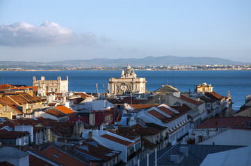 Lisbon and Almada city view, Portugal