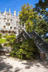 The Regaleira Palace, Quinta da Regaleira, Sintra, Portugal 