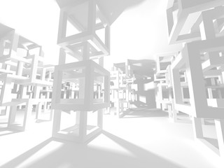 Fototapeta premium Abstract Architecture Modern Design Background