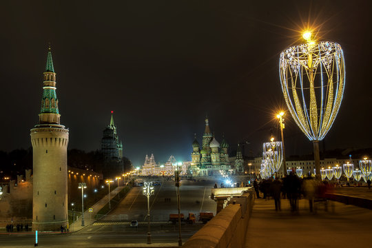 Night Moscow