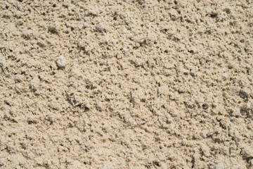 .Close up Sand bunker on the beautiful golf course