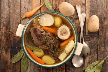 beef,broth and vegetable