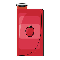 apple juice box icon