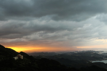 Sundown at Juifen Taiwan