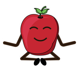 kawaii apple icon image