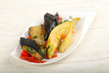 Steamed vegetables