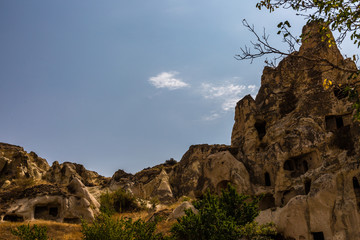 Mountain and blue sky
