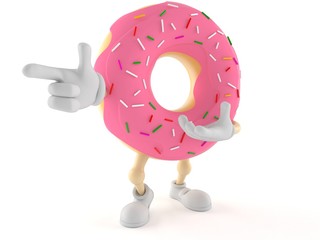 Fototapeta premium Donut character
