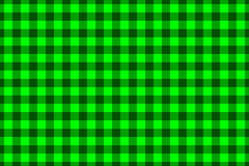 Chessboard vector pattern - green background