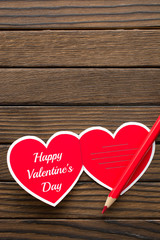Happy Valentine"s day greeting card