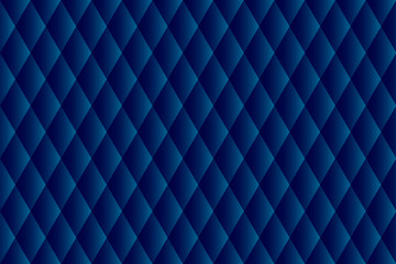 Naklejka premium Blue triangular seamless pattern. Bright geometric vector background. Easy to edit design template.