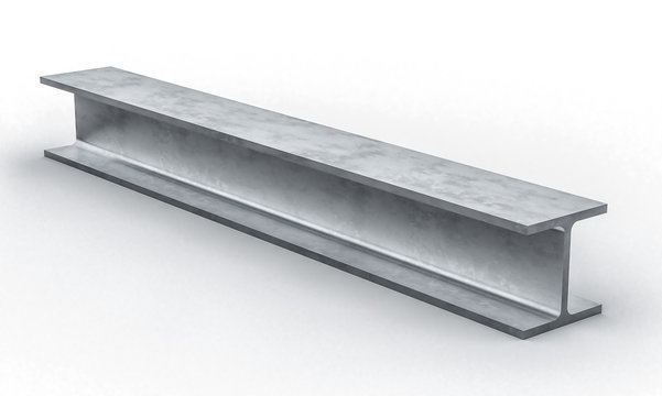 Steel Metal Beam 3d