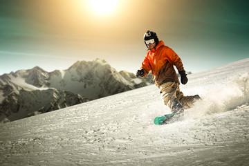 winter skier 