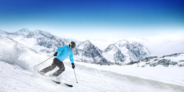 winter skier 