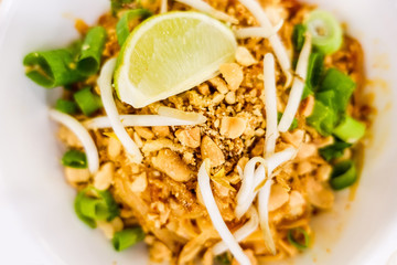 Tasty Vietnamese food  Bo bun rice vermicelli