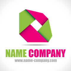 Obraz premium logo entreprise business concept créativité 