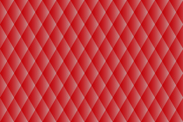 Red triangular seamless pattern. Bright geometric vector background. Decorative backdrop. Easy to edit design template.