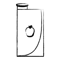 apple juice box icon