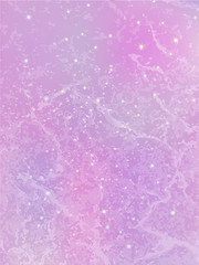 Romantic pink background for postcard or Valentine's Day. Vector