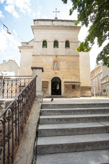 Fototapeta na wymiar old tempte in Lviv