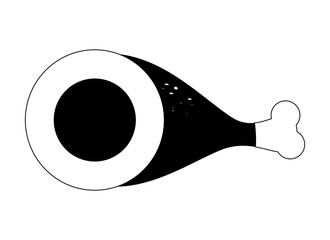ham leg icon