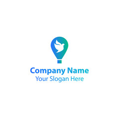 bird logo design, dove logo design