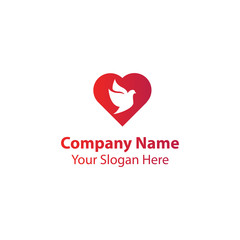 bird logo design, dove logo design