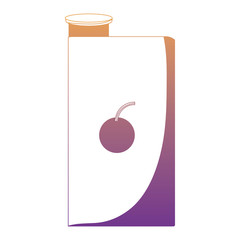 orange juice box icon