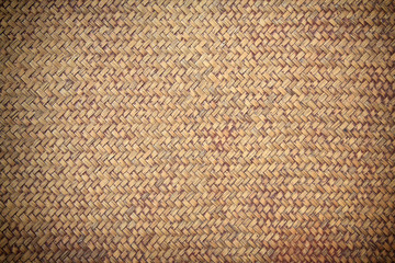 rattan weave wicker for background