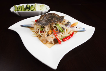 somtum crab