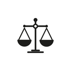 Scales of balance icon