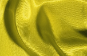 Hintergrund aus gelber Seide