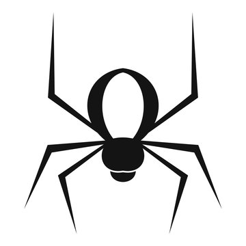 Spider icon, simple style