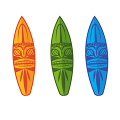Hawaii surfing boards summer ocean © tetreb