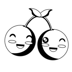 kawaii cherries icon