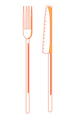fork and knife icon